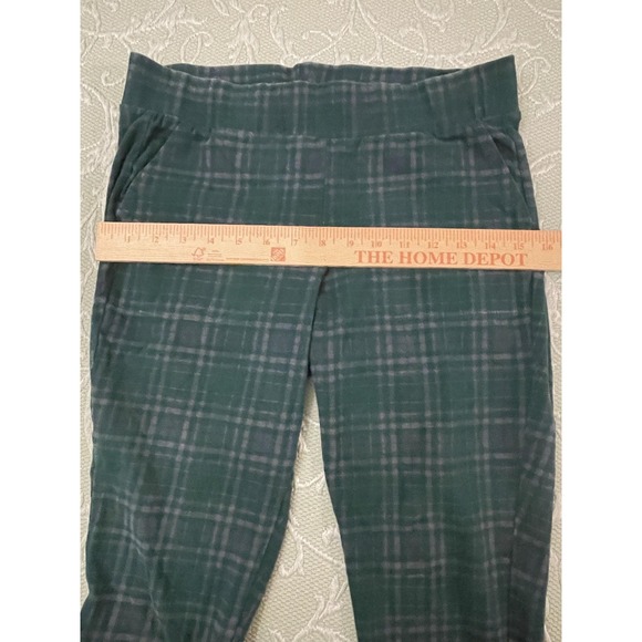 Torrid Pants Womens 1 Green Plaid Pull On Stretch Skinny Ankle Pockets High Rise - Picture 4 of 11